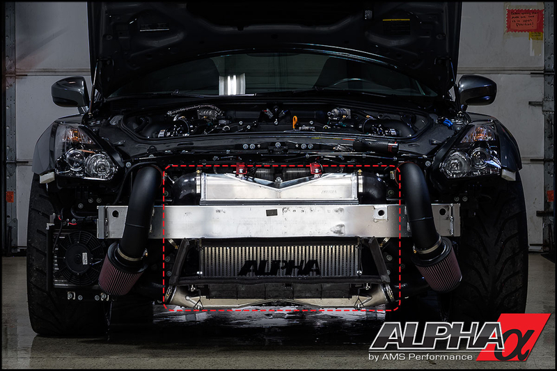 Alpha-intercooler-nissan-gtr-instalado