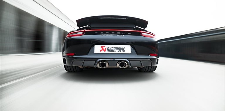 Escape Slip-ON Akrapovic Titanio Porsche 911 991.2 