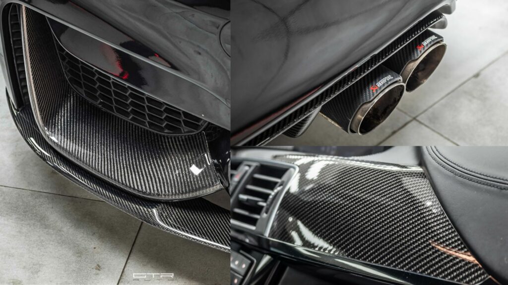 alt="m4 competition by GTR Autoakrapovic exhaust"